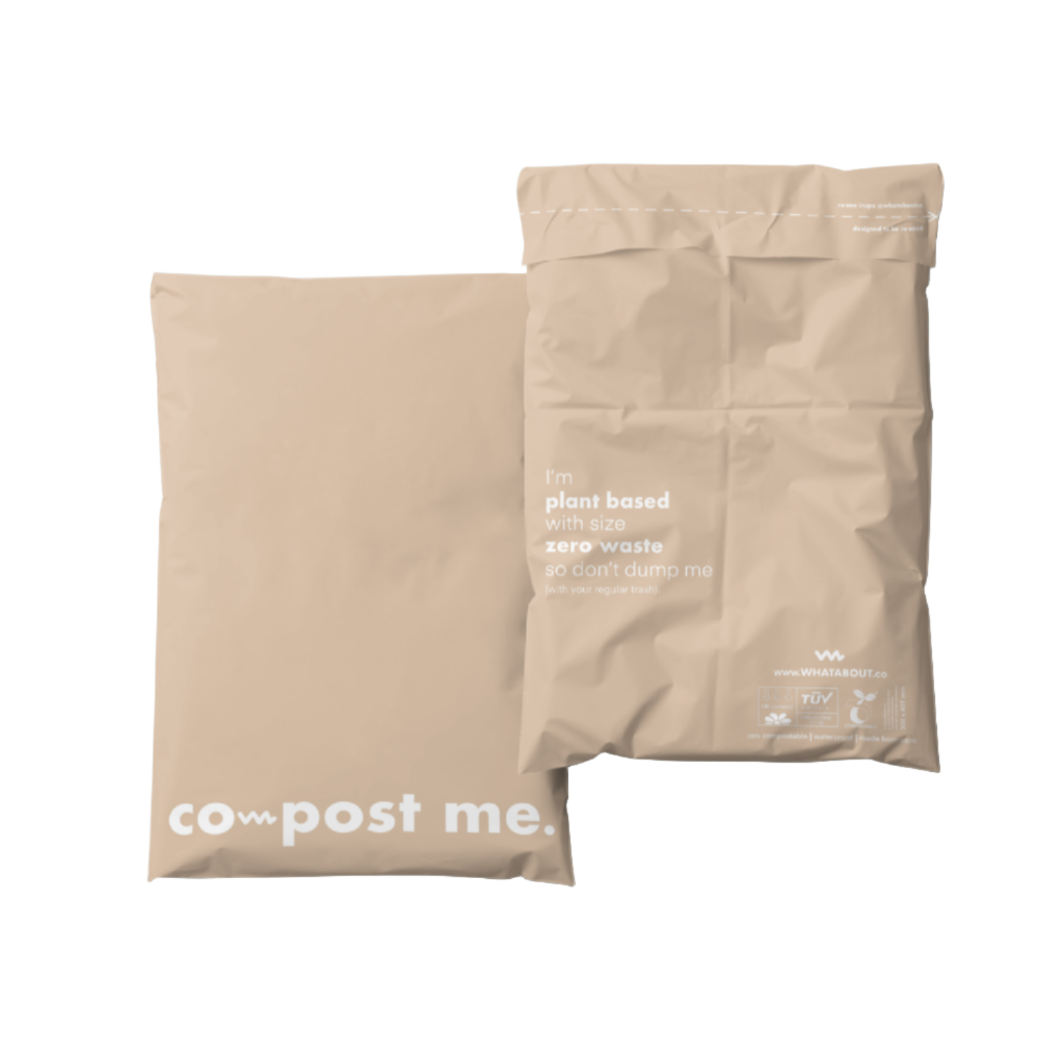 Stock Compostable Mailer Bags Wholesale EcoFriendly Courier Bags